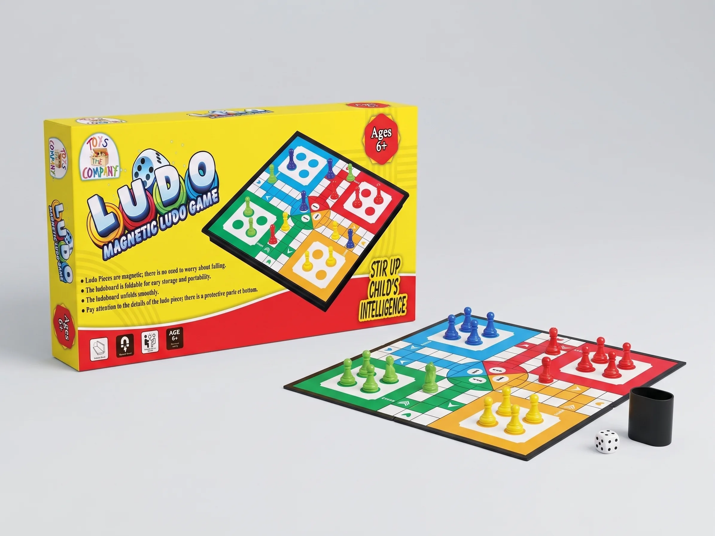 magnetic ludo game
