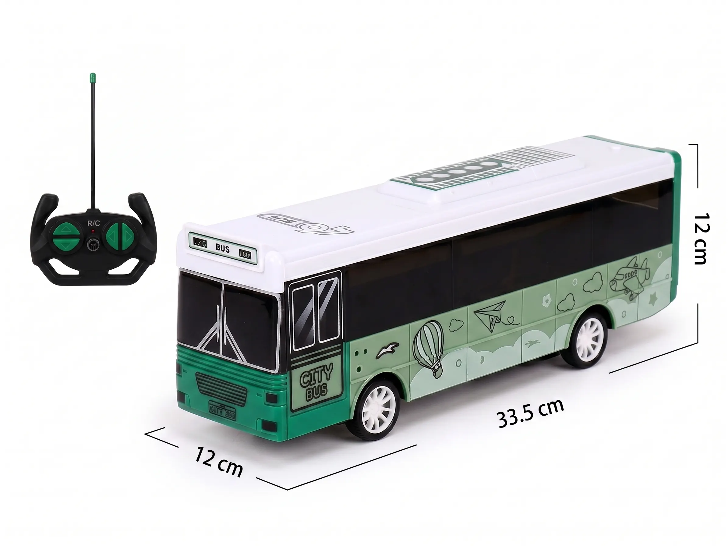 remote control city bus