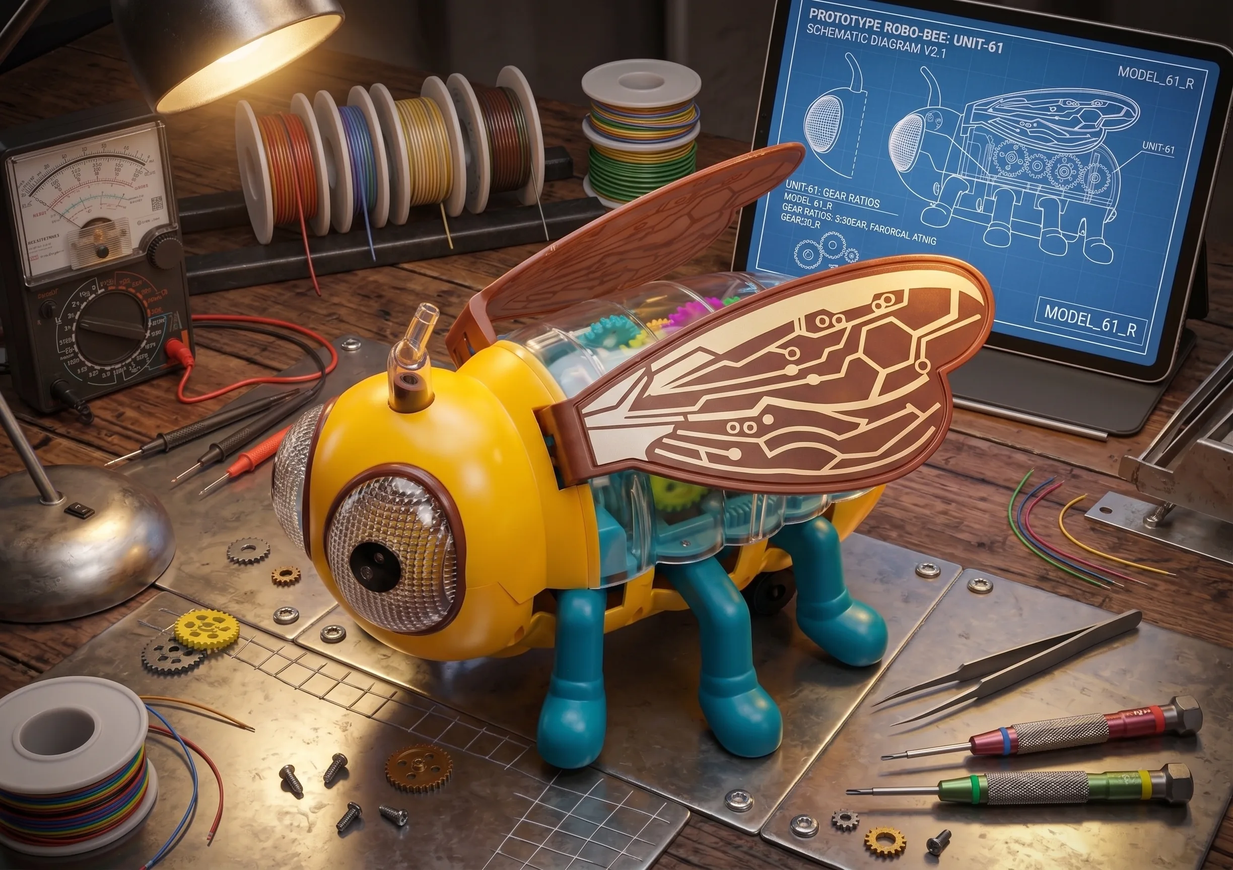 bump and go insect toy