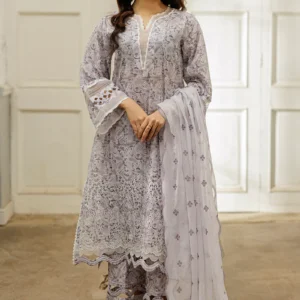 Zellbury Chikankari unstitched suit