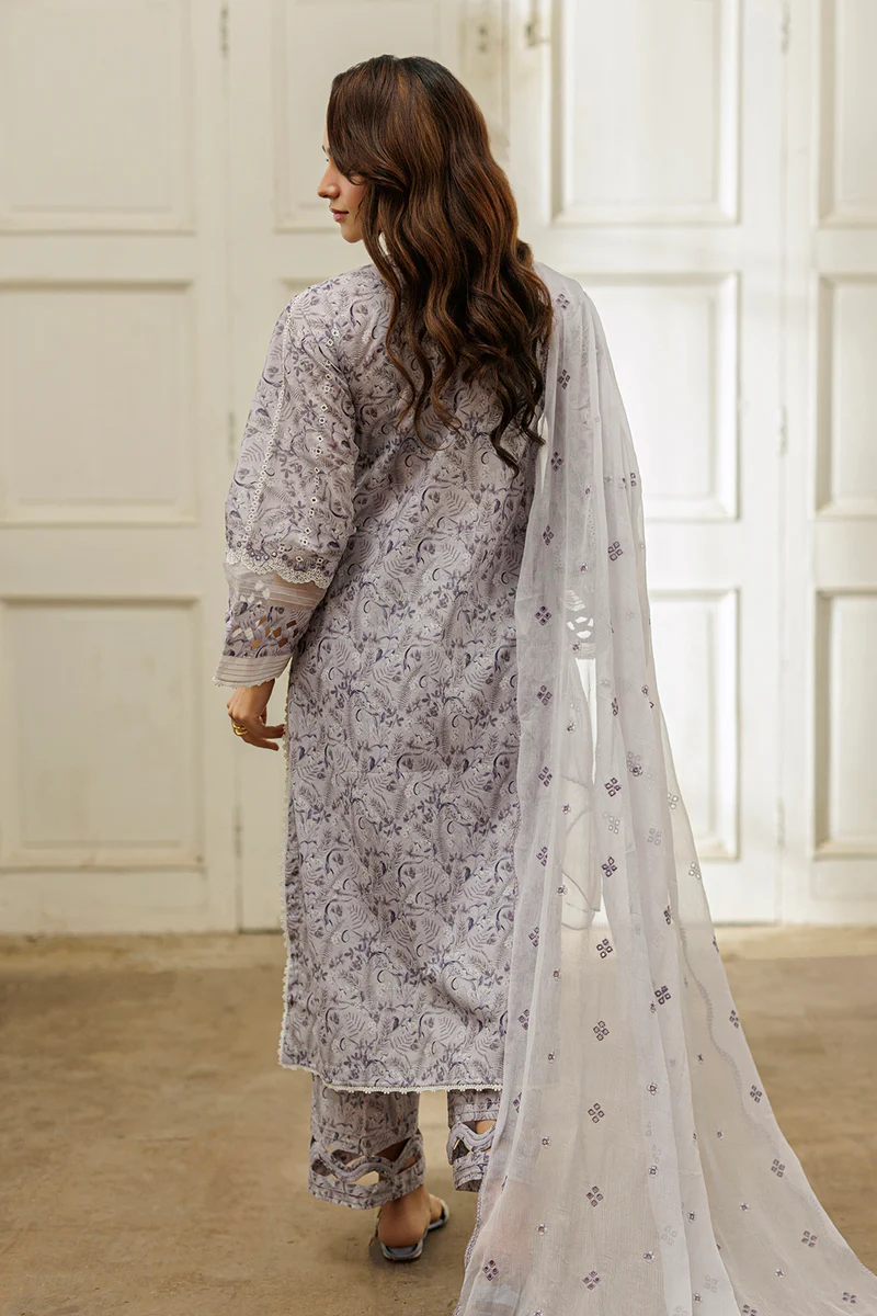 Zellbury Chikankari unstitched suit Zellbury Chikankari unstitched suit
