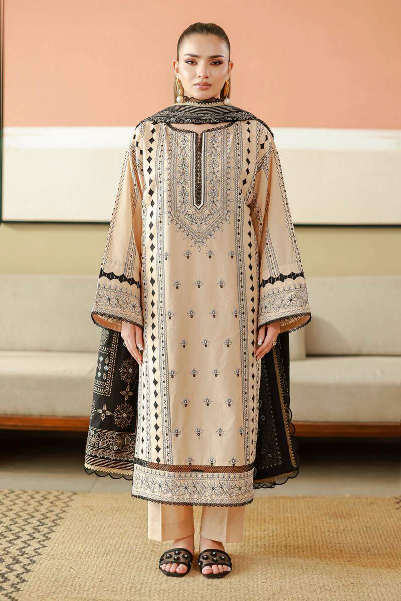 Zellbury Chikankari unstitched suit Zellbury Chikankari unstitched suit