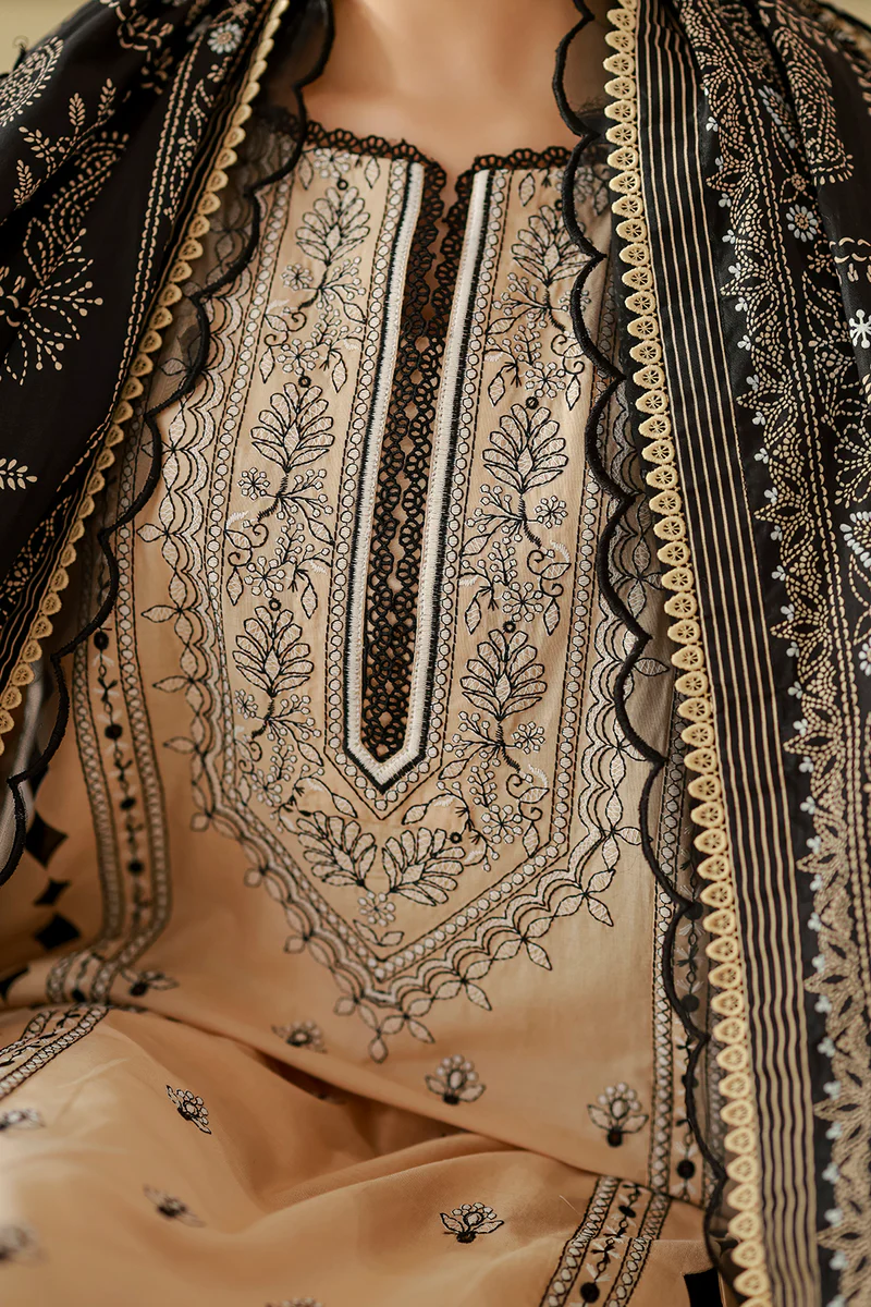 Zellbury Chikankari unstitched suit Zellbury Chikankari unstitched suit