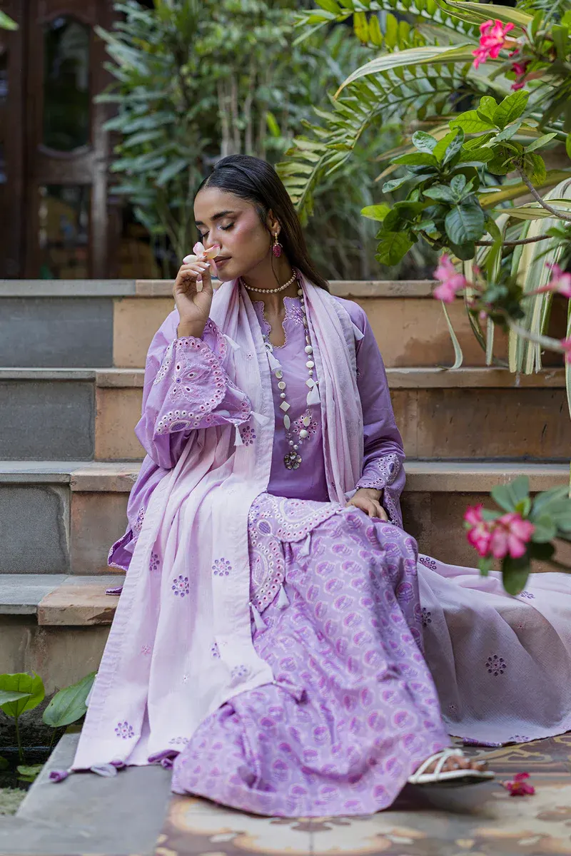 Zellbury Chikankari unstitched suit Zellbury Chikankari unstitched suit