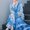 Zellbury Chikankari unstitched cotton suit Zellbury Chikankari unstitched cotton suit