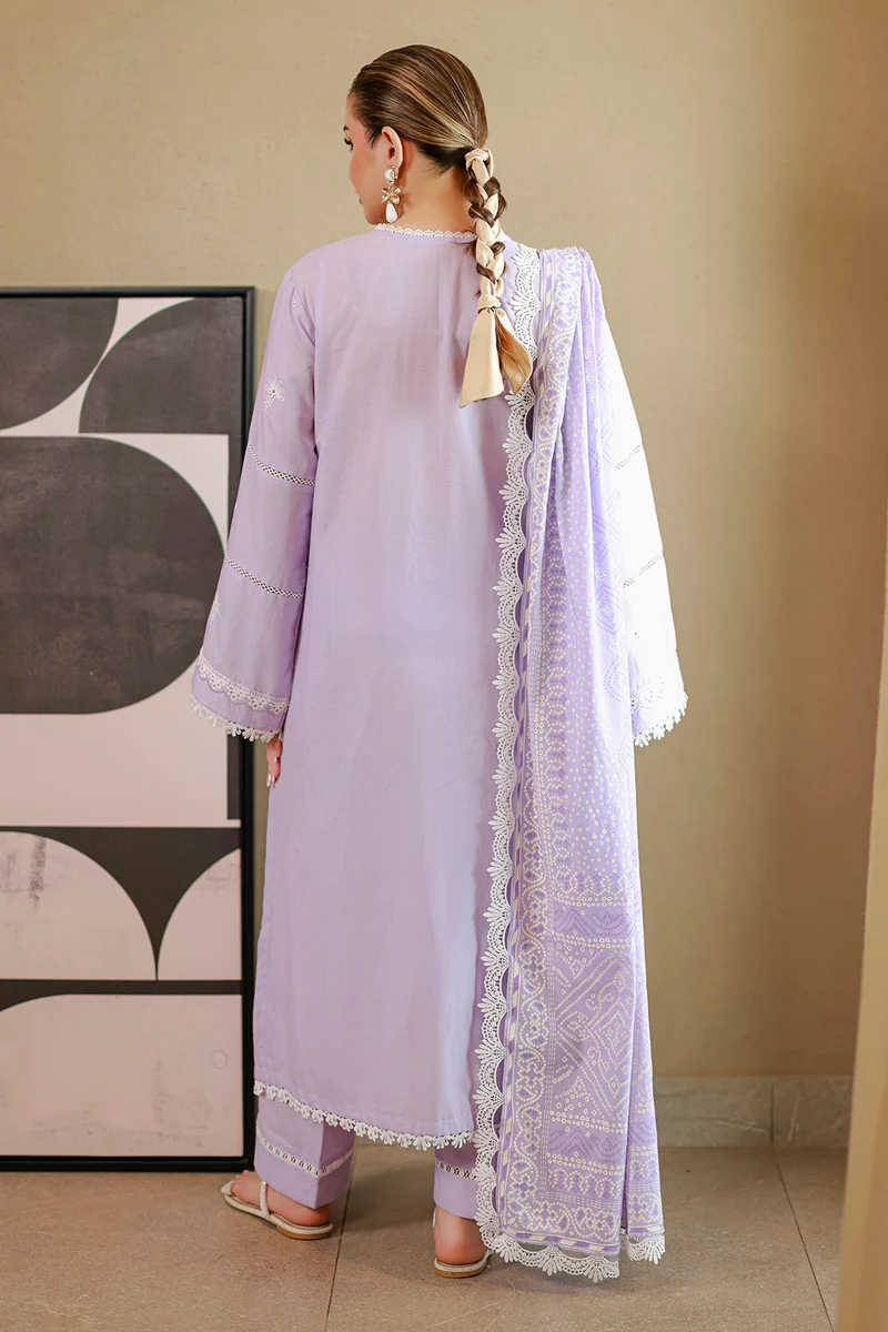Zellbury Chikankari unstitched suit Zellbury Chikankari unstitched suit