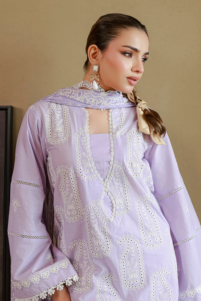 Zellbury Chikankari unstitched suit Zellbury Chikankari unstitched suit
