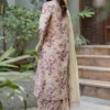 Zellbury Chikankari unstitched cotton suit Zellbury Chikankari unstitched cotton suit