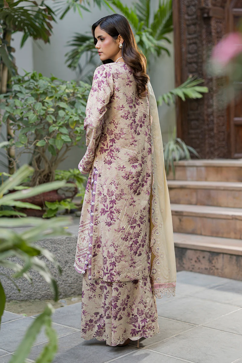 Zellbury Chikankari unstitched cotton suit Zellbury Chikankari unstitched cotton suit
