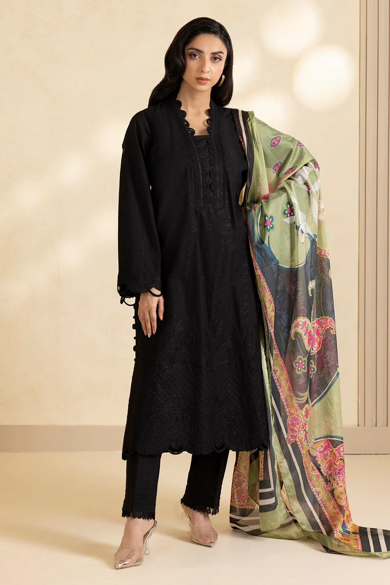 Zellbury Chikankari unstitched suit Zellbury Chikankari unstitched suit