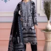 Zellbury Chikankari unstitched cotton suit Zellbury Chikankari unstitched cotton suit