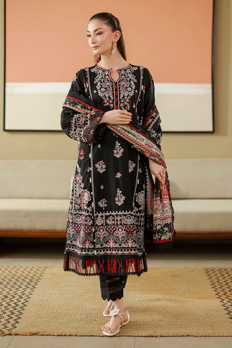 Zellbury Chikankari unstitched suit Zellbury Chikankari unstitched suit