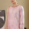 Zellbury Chikankari unstitched embroidered cotton suit Zellbury Chikankari unstitched embroidered cotton suit