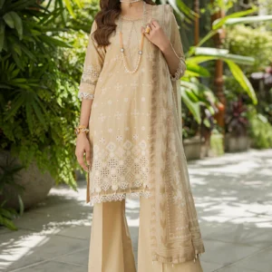 Zellbury Chikankari unstitched suit