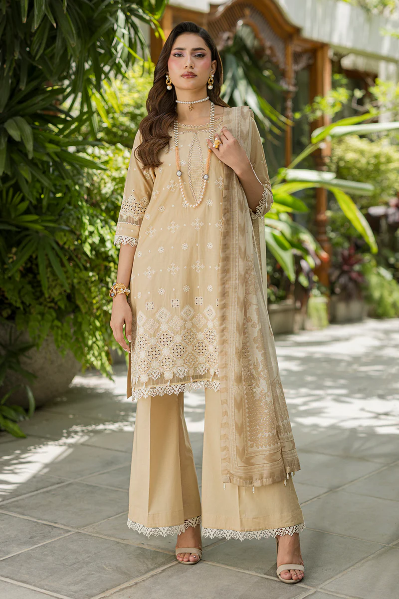 Zellbury Chikankari unstitched suit Zellbury Chikankari unstitched suit