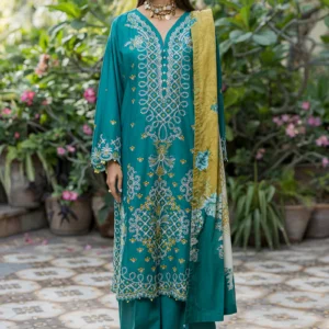 Zellbury Chikankari unstitched suit