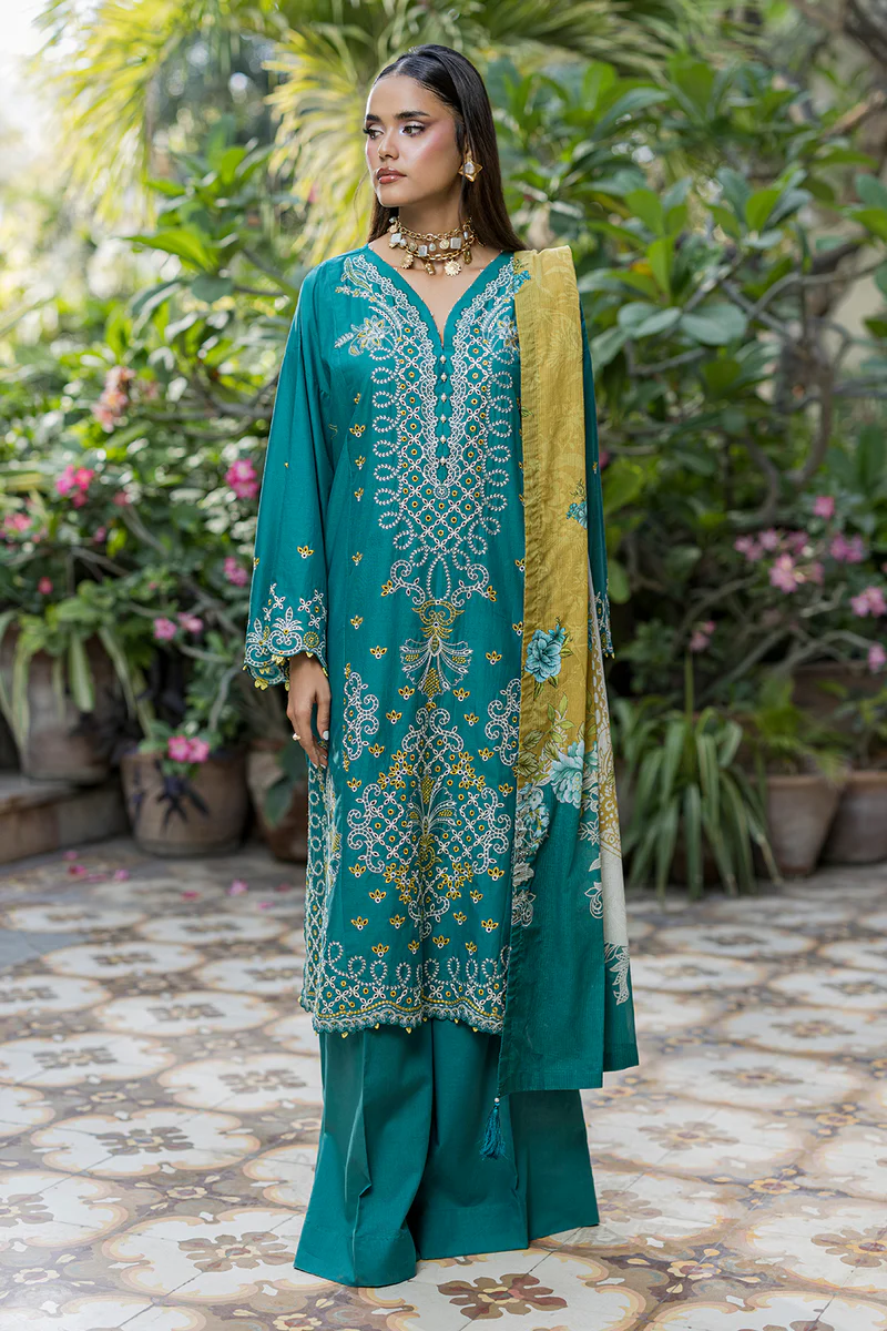 Zellbury Chikankari unstitched suit Zellbury Chikankari unstitched suit