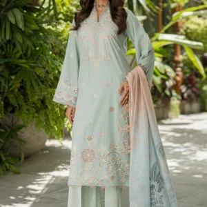 Zellbury Chikankari unstitched suit