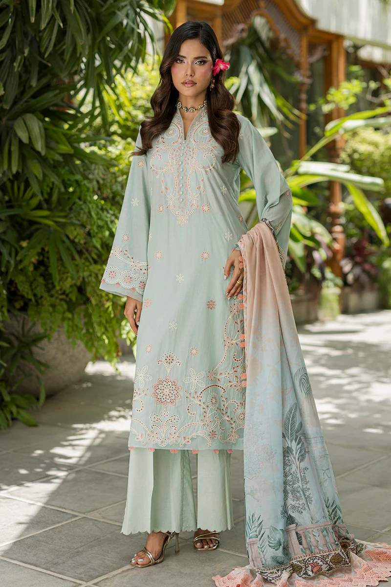 Zellbury Chikankari unstitched suit Zellbury Chikankari unstitched suit