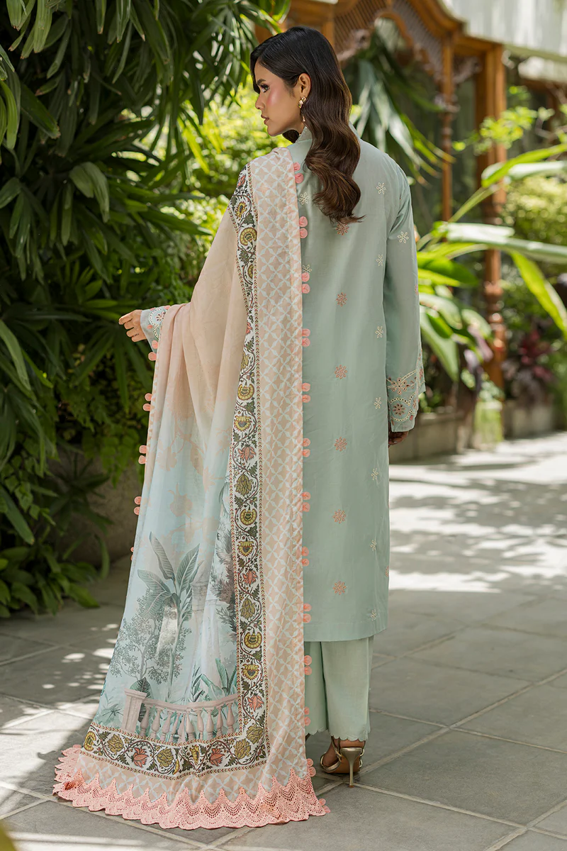 Zellbury Chikankari unstitched suit Zellbury Chikankari unstitched suit