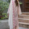 Zellbury Chikankari unstitched embroidered cotton suit Zellbury Chikankari unstitched embroidered cotton suit