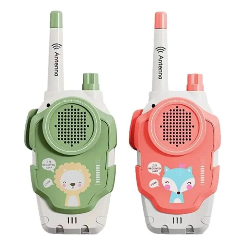 Fun Cartoon Walkie Talkies for Kids - Wireless Girls Outdoor Toy