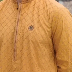 Men's premium textured kurta shalwar