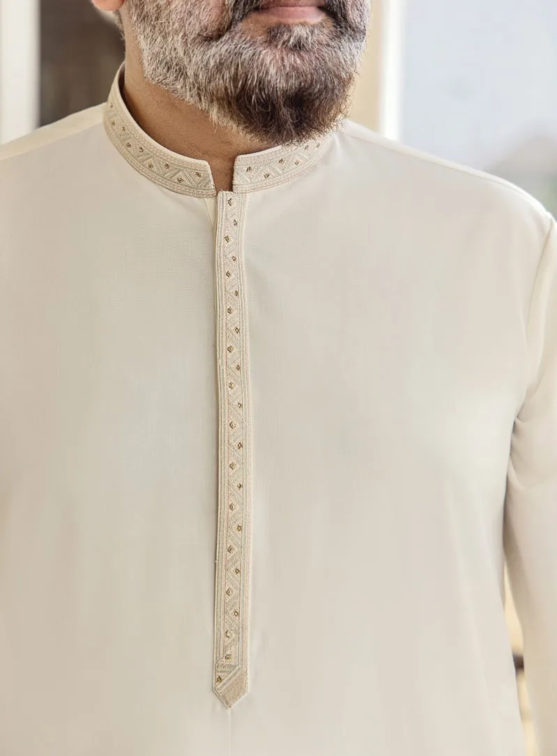 Men's Kurta Shalwar, Riwaj Modern Libas, Designer Menswear, Embroidered Kurta, Off-white Kurta, Festive Menswear, Luxury Menswear, Traditional Shalwar Kameez Men's Kurta Shalwar, Riwaj Modern Libas, Designer Menswear, Embroidered Kurta, Off-white Kurta, Festive Menswear, Luxury Menswear, Traditional Shalwar Kameez