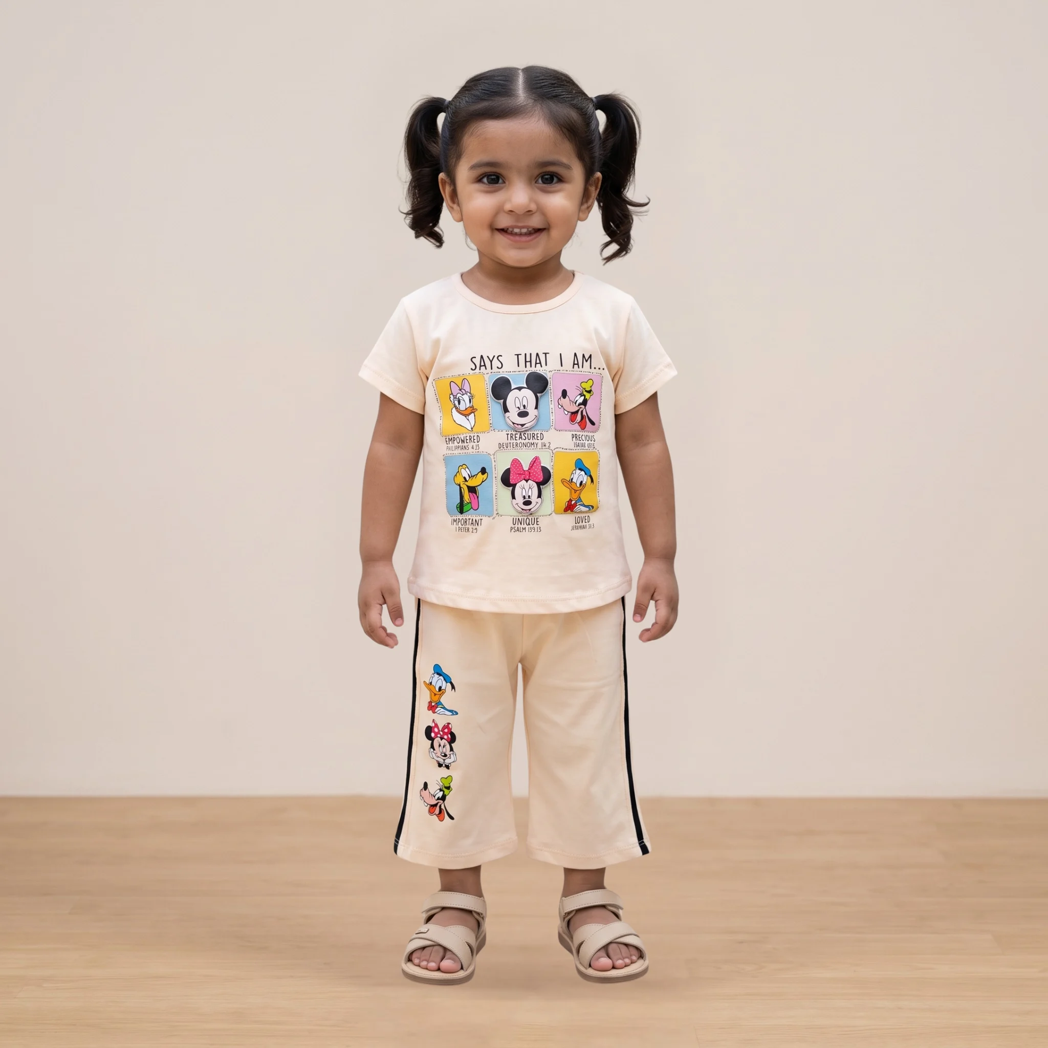 kids cartoon print outfit kids cartoon print outfit