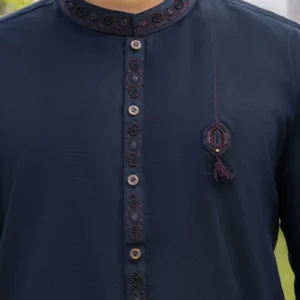 Men’s luxury embroidered shalwar kameez