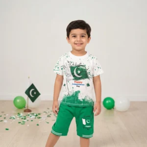 Boys Pakistan Flag Outfit