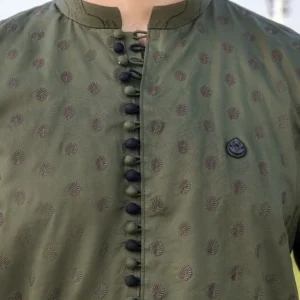 Men’s luxury textured shalwar kameez