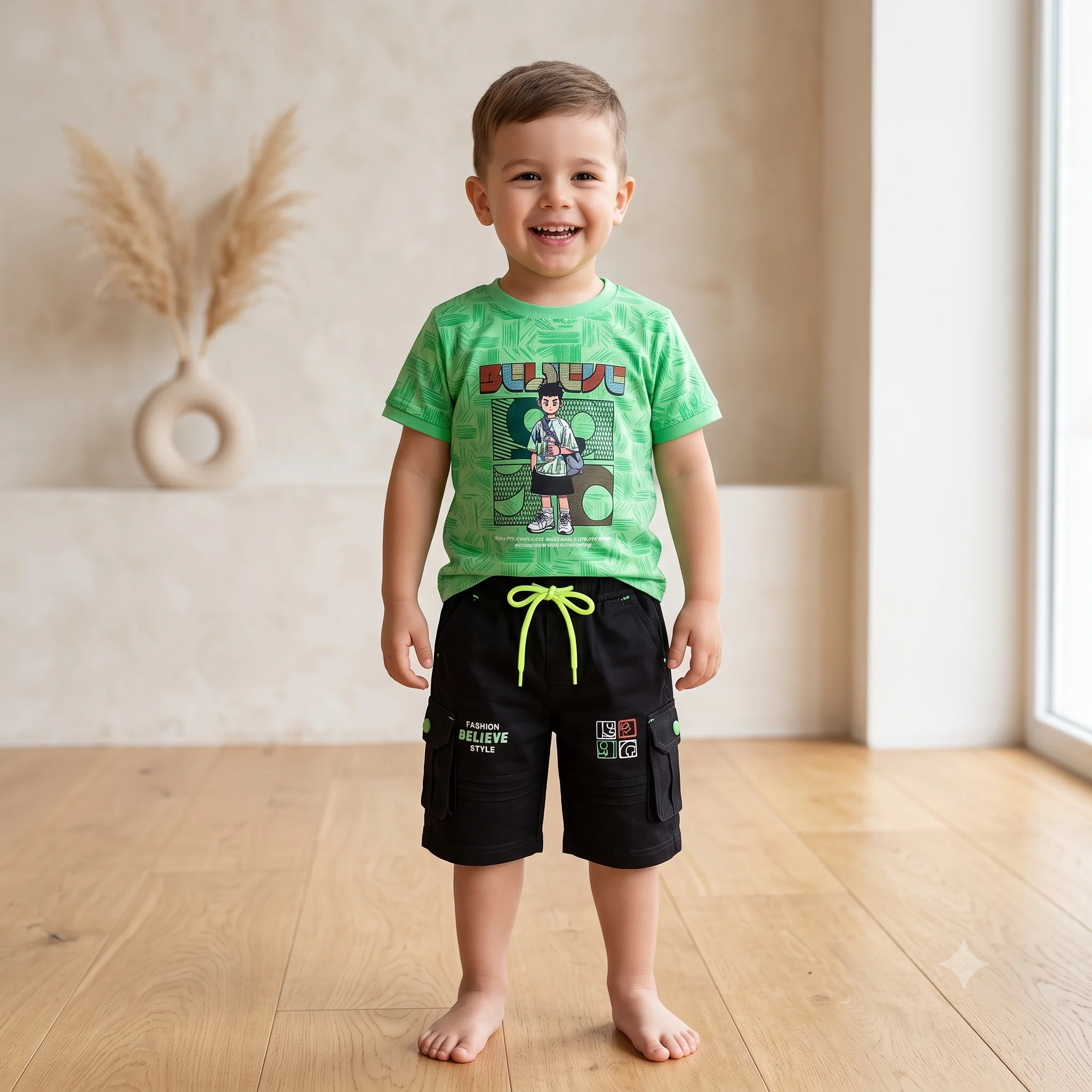 Boys Graphic Outfit Set Boys Graphic Outfit Set