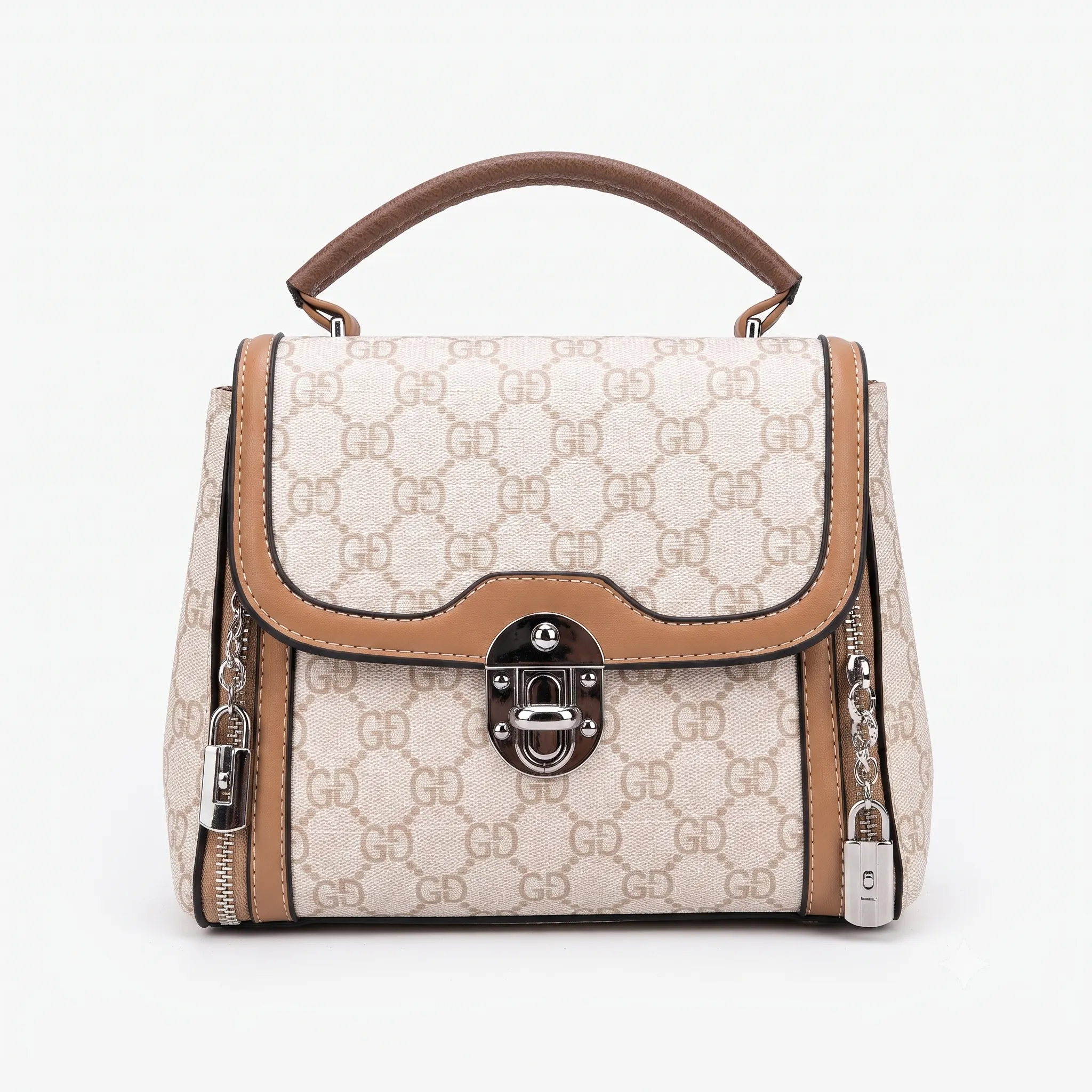 Monogram top-handle handbag Monogram top-handle handbag