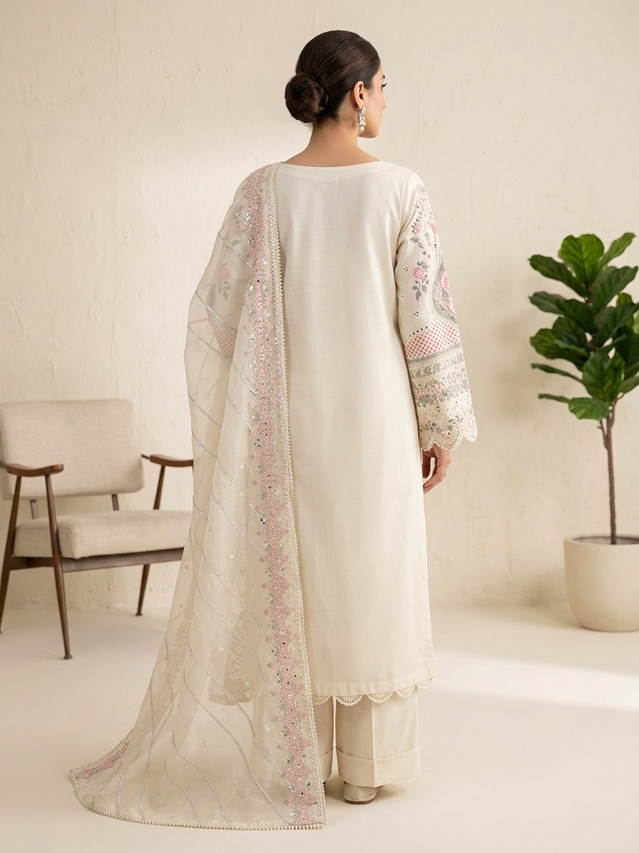 Embroidered 3-Piece Suit Embroidered 3-Piece Suit