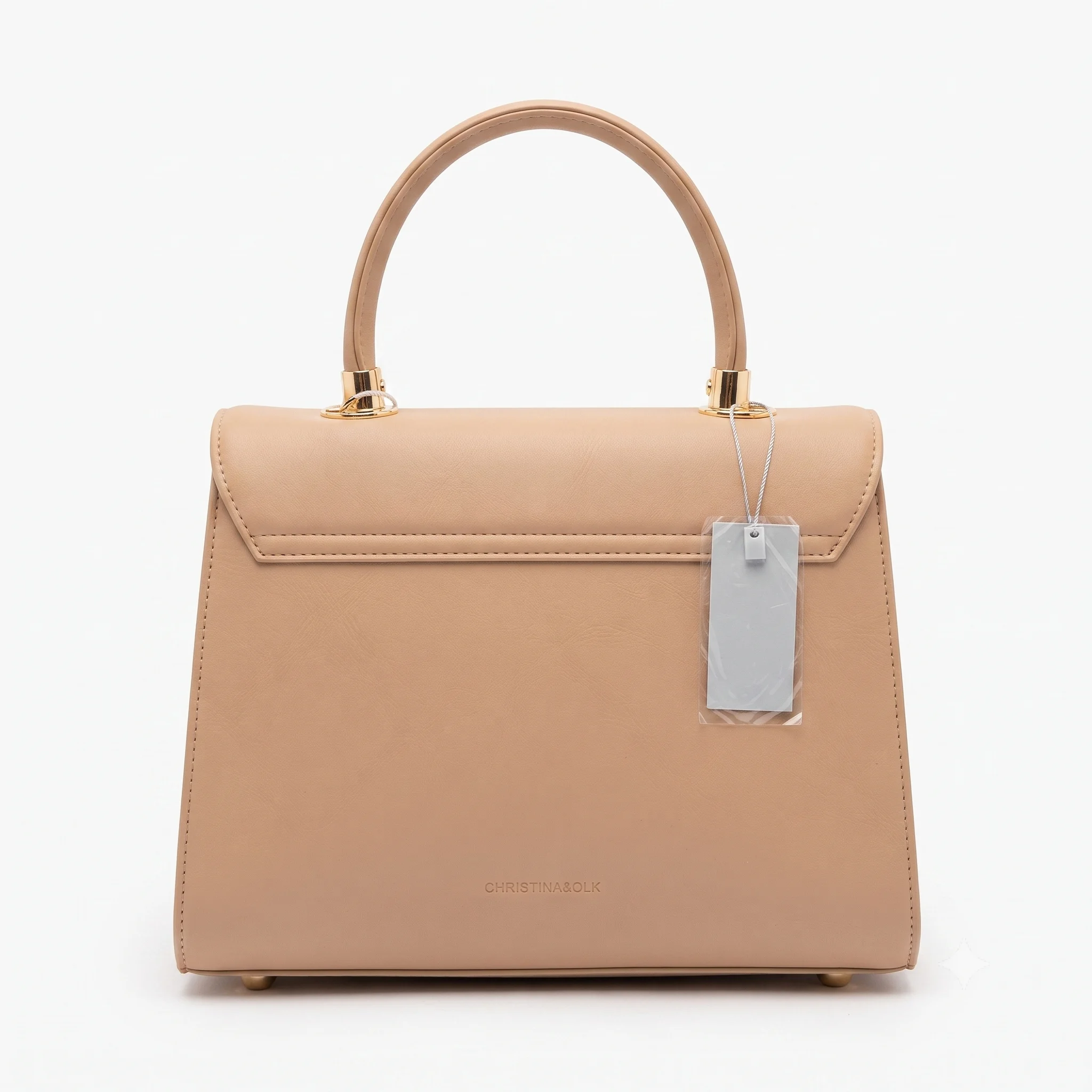 Pleated beige handbag Pleated beige handbag