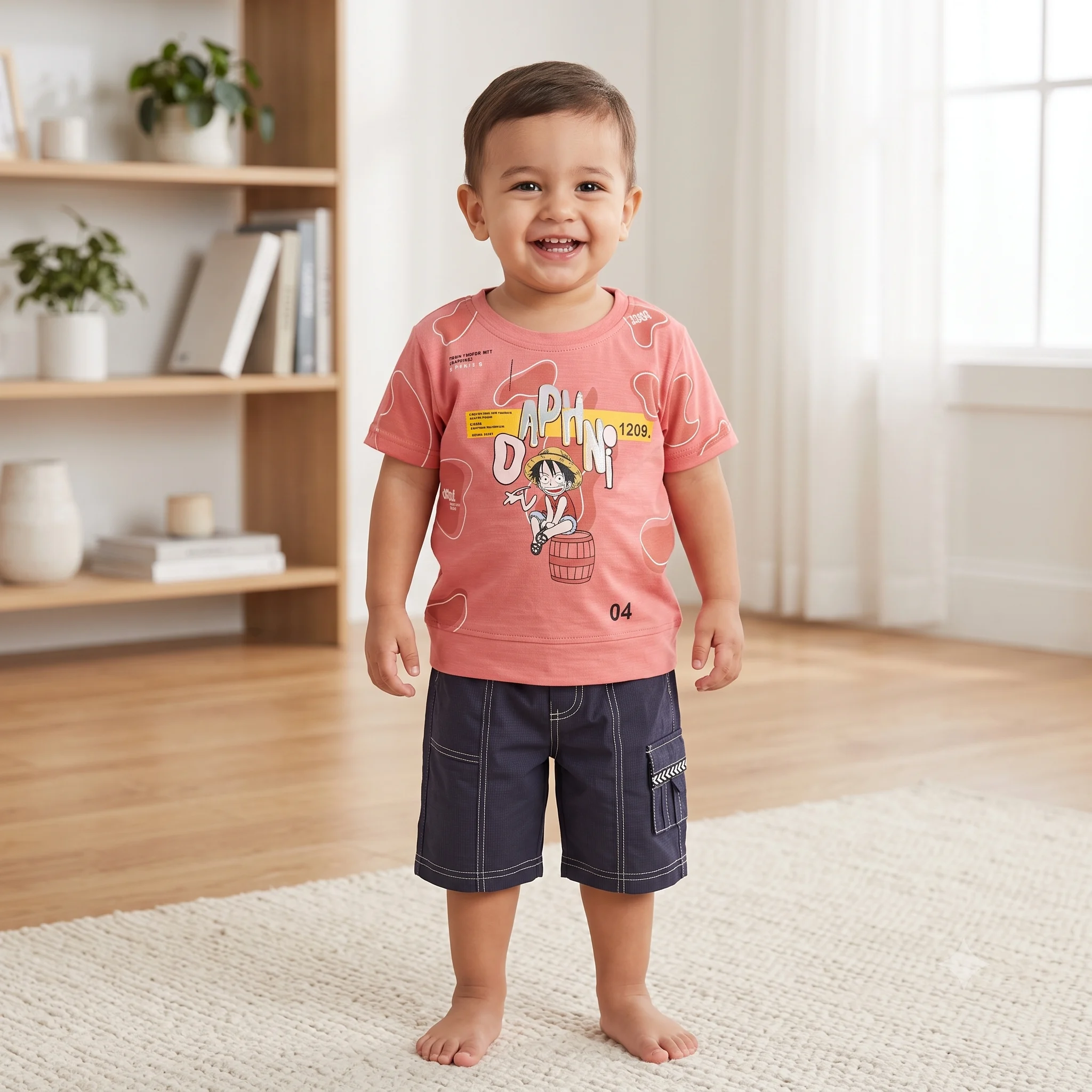 Kids graphic t-shirt and shorts set Kids graphic t-shirt and shorts set