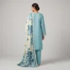 Blue Embroidered Lawn Suit Blue Embroidered Lawn Suit