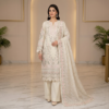 Embroidered 3-Piece Suit-cleaned Embroidered 3-Piece Suit