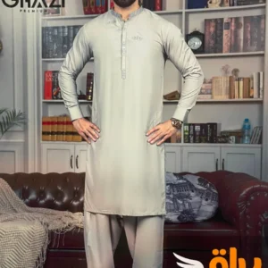 Premium men's designer kurta shalwar