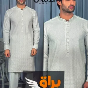 Premium men's designer kurta shalwar
