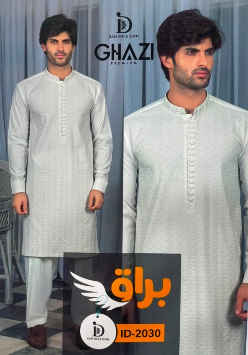Premium men's designer kurta shalwar Premium men's designer kurta shalwar
