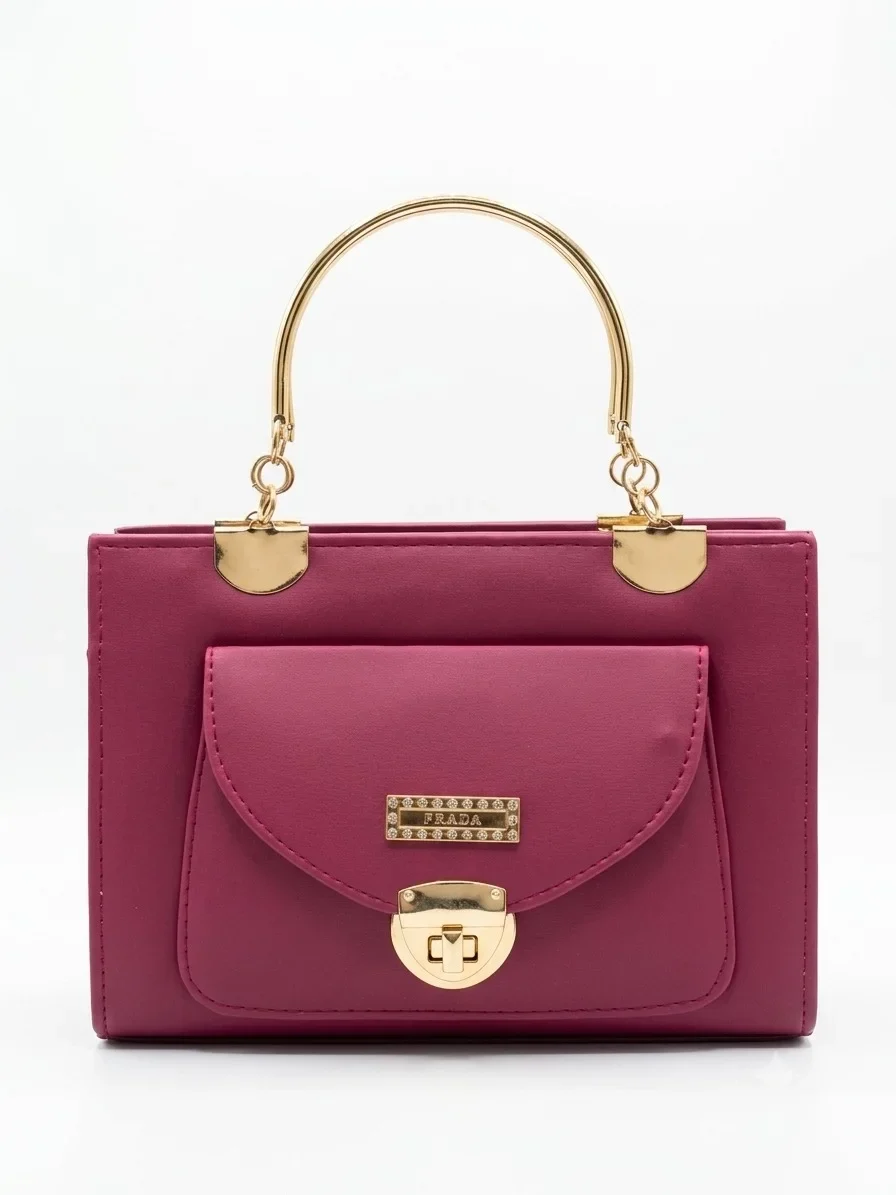 Magenta top-handle bag Magenta top-handle bag