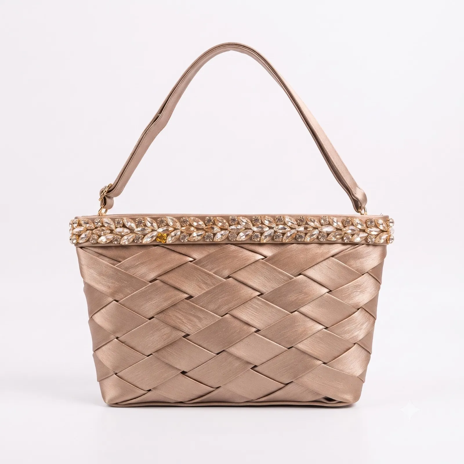 Crystal Embellished Handbag Crystal Embellished Handbag