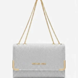 Michael Kors Silver Evening Bag