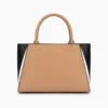 Designer color-block handbag Designer color-block handbag