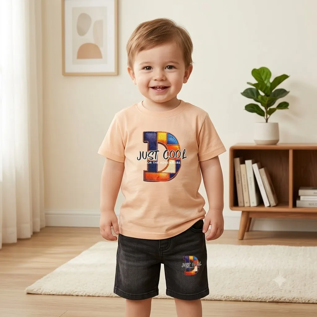 Kids graphic t-shirt and shorts set Kids graphic t-shirt and shorts set