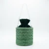 Crystal Embellished Bucket Bag Crystal Embellished Bucket Bag