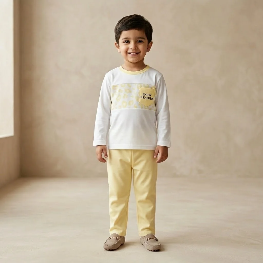 Boys yellow outfit set Boys yellow outfit set