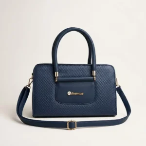 Simswhang Navy Blue Handbag